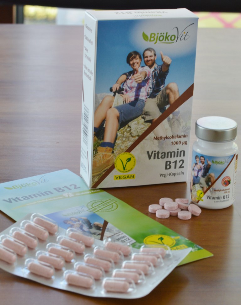 Gesundheit: Vitamin B12 von BjökoVit vegan Ergänzungsmittel Supplement